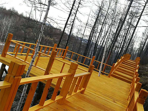 杭州地板 杭州木栈道 护栏