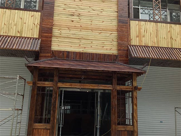 杭州古建廊架 长廊