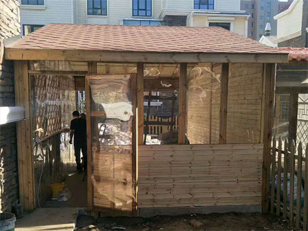 杭州防腐木木屋门楼